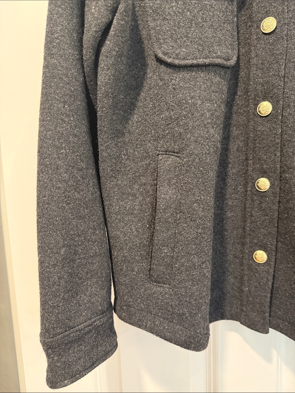 Wool Shirt Jacket - Picture 3 of 7